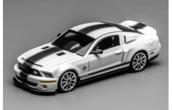 FORD Mustang SHELBY GT500 Super Snake Coupe (2007), white / black