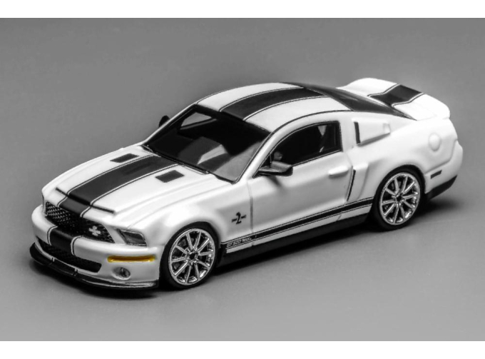 FORD Mustang SHELBY GT500 Super Snake Coupe (2007), white/black