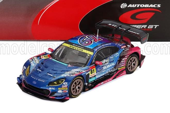 SUBARU Brz Team R&d Sport N 61 Gt300 Class Super Gt (2025) Takuto Iguchi - Hideki Tamauchi, Blue