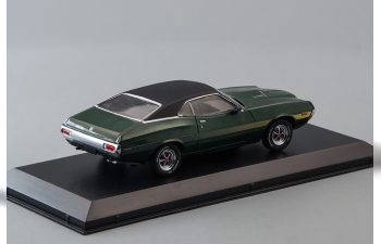 FORD Gran Torino Sport 1972 Green with Yellow Stripes