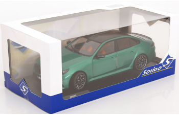 BMW M5 (G90) Saloon (2025), green metallic black