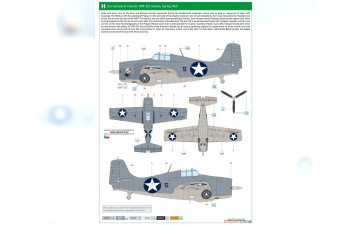 Сборная модель GUADALCANAL DUAL COMBO F4F-4 Wildcat