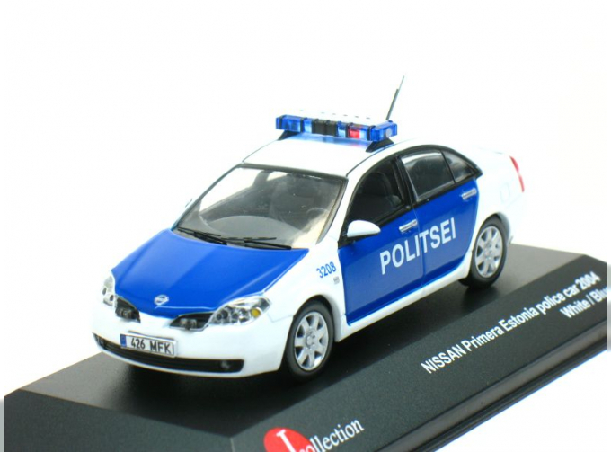 NISSAN Primera Estonian Police (2004), white