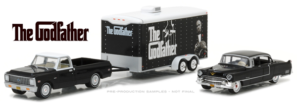 набор CHEVROLET C-10 пикап 1972 и CADILLAC Fleetwood Series 60 Special 1955 (из к/ф "Крёстный отец")