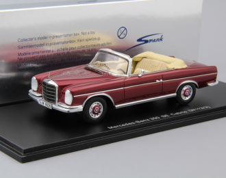 MERCEDES-BENZ W112/3 300SE Convertible, red