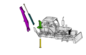 Набор для конверсии ЭО-2621А для ЮМЗ-6Л 