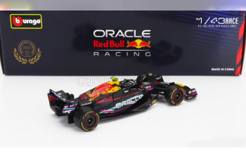 RED BULL Set F1 2x Rb19 Team Oracle Red Bull Racing №1 World Champion Season Gp (2023) Max Verstappen + №11 Season (2023) Sergio Perez, Matt Blue Yellow Red