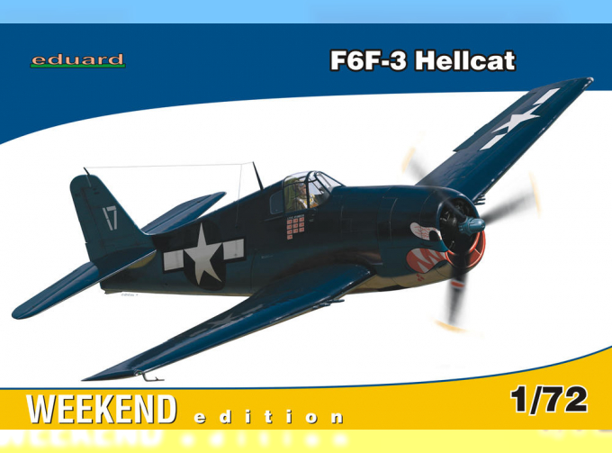 Сборная модель Самолет F6F-3 Hellcat