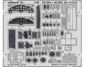 Фототравление для He 111H-6 nose interior