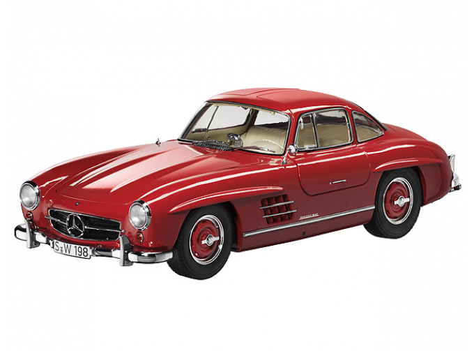 MERCEDES-BENZ 300 SL Coupe W198 I (1954-1957), red