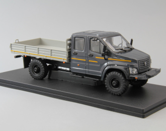 (Уценка!) ГАЗон C42A31 бортовой с тентом, черный / серый