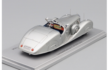 MERCEDES-BENZ 540K W29 Erdmann & Rossi "King Hussein of Jordan" (1936), silver