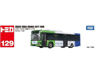 ISUZU Elga Osaka City Bus *Takara Tomy*, green/white/blue