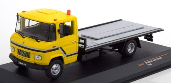 MERCEDES-BENZ L608D wrecker (1980), yellow