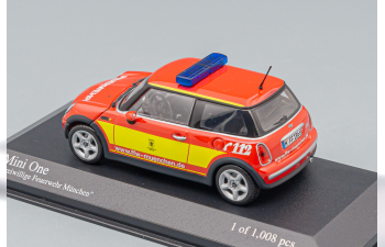 MINI One Freiwillige Feuerwehr München (2001), red