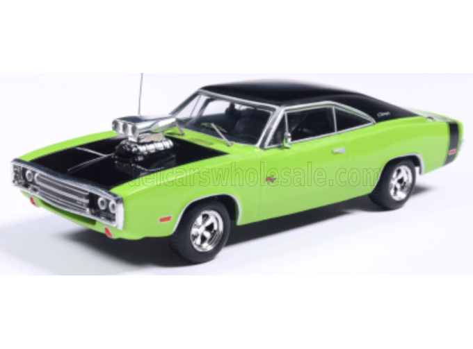 DODGE Challenger R/T (1970), green/black