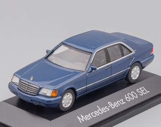 MERCEDES-BENZ 600 SEL, blue