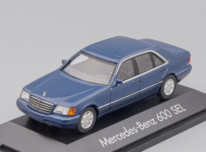 MERCEDES-BENZ 600 SEL, blue