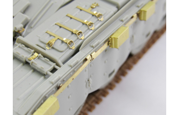 Фототравление Т-80БВ (Trumpeter) крепление ДЗ