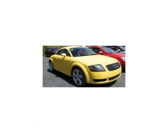 Audi TT coupe 1998 yellow