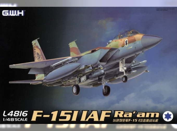 Сборная модель F-15 B/D IAF