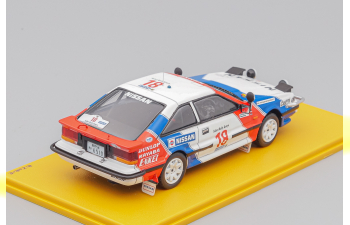 NISSAN 200SX 2nd Safari Rallye #18 (1988), white / red / blue