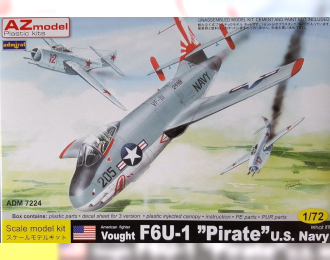 Сборная модель Vought F6U -1 Pirate US Navy