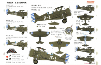 Сборная модель ROCAF Curtiss BF2C-1 Hawk III