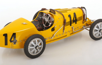 BUGATTI T35 №14 Grand Prix Nation Colour Project, Belgien, yellow