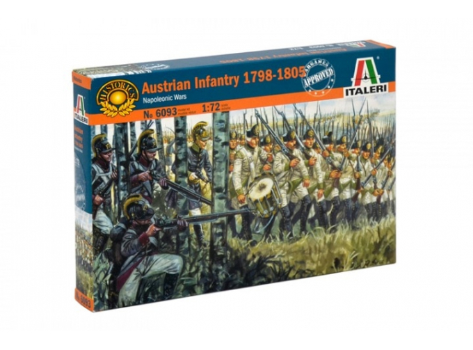Сборная модель Солдаты Austrian Infantry 1798-1805 Napoleonic Wars