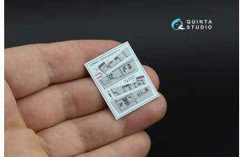 3D Декаль интерьера кабины F-15D/F-15DJ (Hasegawa)