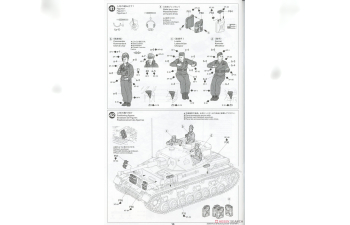 Сборная модель German Tank Panzerkampfwagen IV Ausf.G Early Production & Motorcycle Set "Eastern Front"