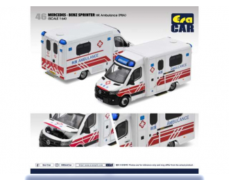 MERCEDES-BENZ Sprinter  HK Ambulance (PRA), white/red