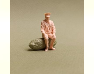 Фигура 0913 Вован машинист Вариант 2, неокрашенная