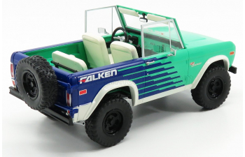 FORD Bronco Hard-top Falken (1976), Green Blue