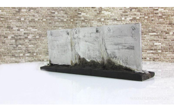 Забор 3-секционный с граффити ф.к. "Челси"