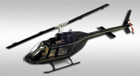 LOTUS F1 Team Jet Ranger Helicopter - Colin Chapman, black