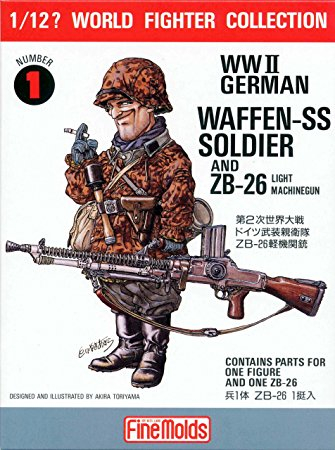 Сборная модель Солдат W.W.II German Soldier & ZB26