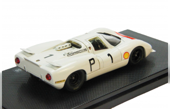 PORSCHE 908 #1 Short tail Nurburgfig (1968), white / orange