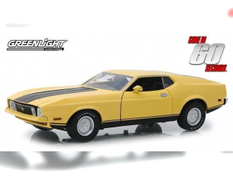 FORD Mustang Mach 1 "Eleanor" 1973 Yellow (из к/ф "Угнать за 60 секунд")