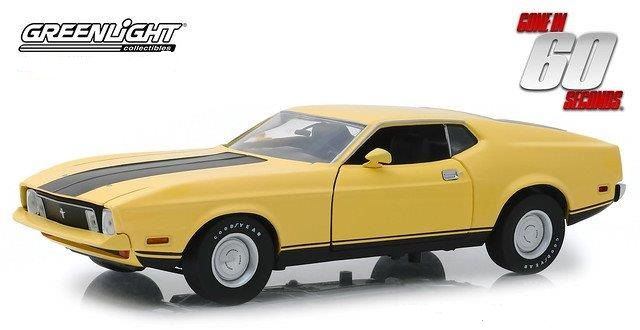 FORD Mustang Mach 1 "Eleanor" 1973 Yellow (из к/ф "Угнать за 60 секунд")