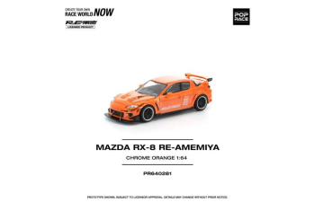 MAZDA RX8 Re-Amemiya, chrome orange