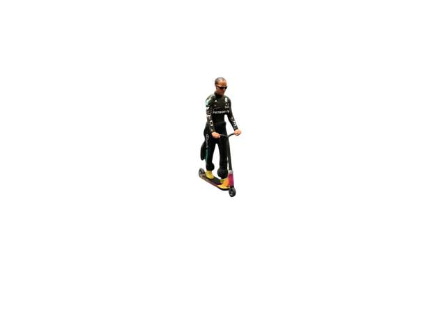 Фигурка Hamilton skate scooter 2021