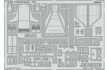 P-47D-20 интерьер