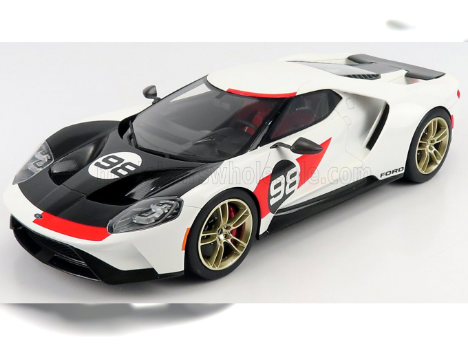 FORD Gt Heritage Edition (2021), White Black