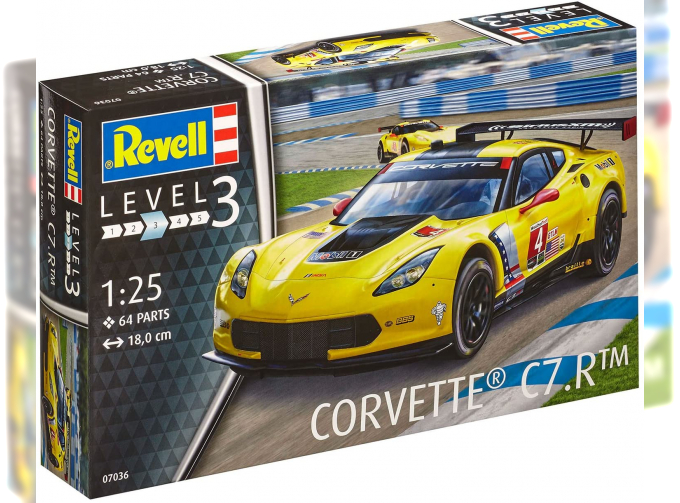 Сборная модель CHEVROLET Corvette C7.R