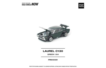 NISSAN Laurel C130, green