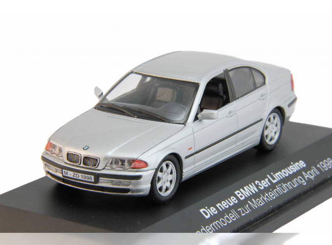 BMW 3er Limousine Sondermodell zur Markteinfuhrung April (1998), silver