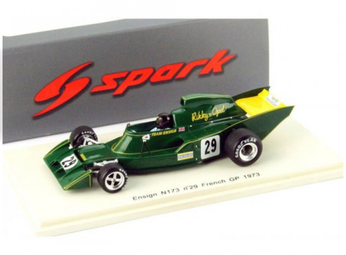 ENSIGN N173 29 French GP 1973, green