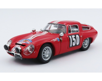 ALFA ROMEO Giulia Tz №150 Tour De France (1964) Jean Rolland - Gabriel Augias, Red